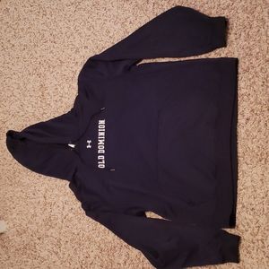 Men's Under Armour Navy/White Old Dominion Sweatshirt